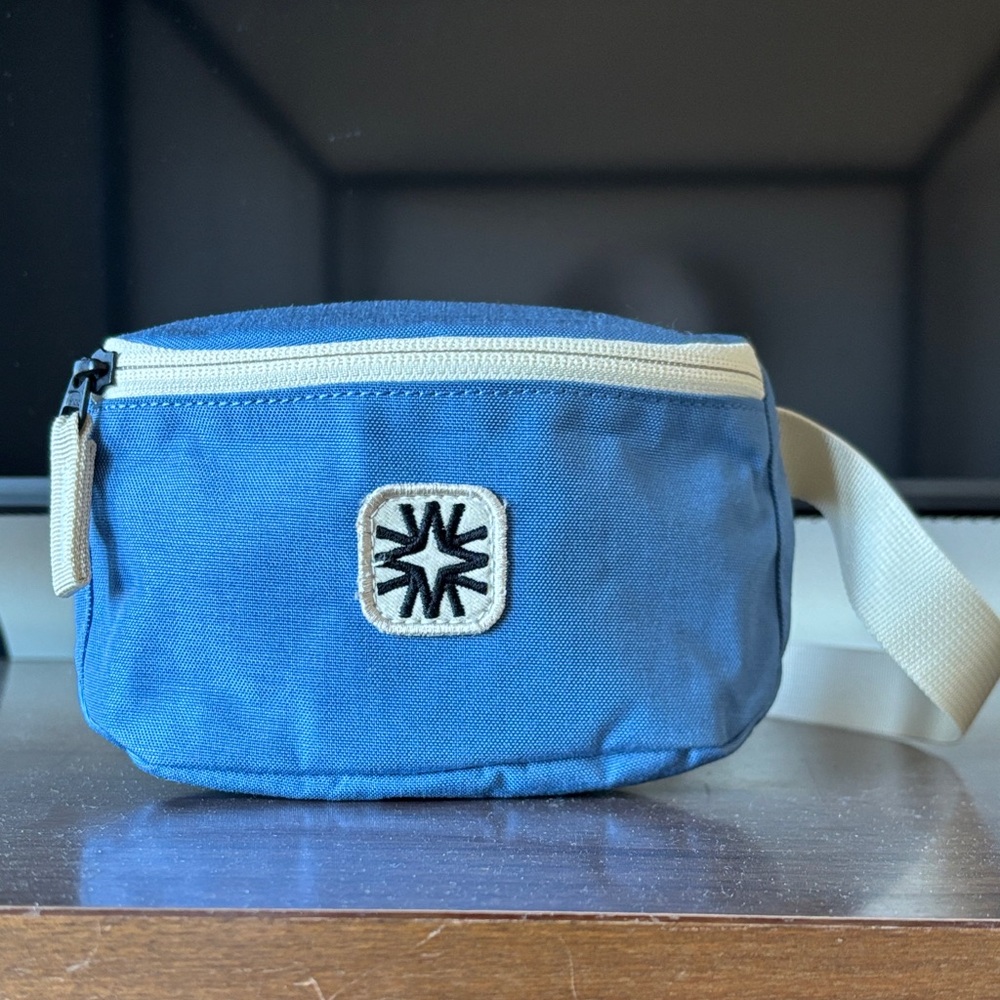 Blue Canvas Kids Belt Bag